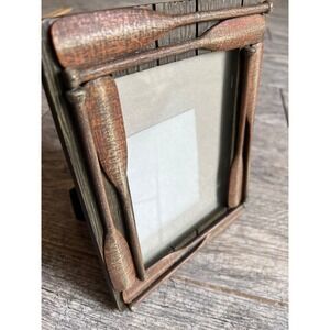 Lodge Life Boat Oars Picture Frame RUSS 5x7 Tabletop Photo‎ Holder Rowing Oar